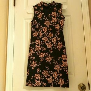 Flower halter dress